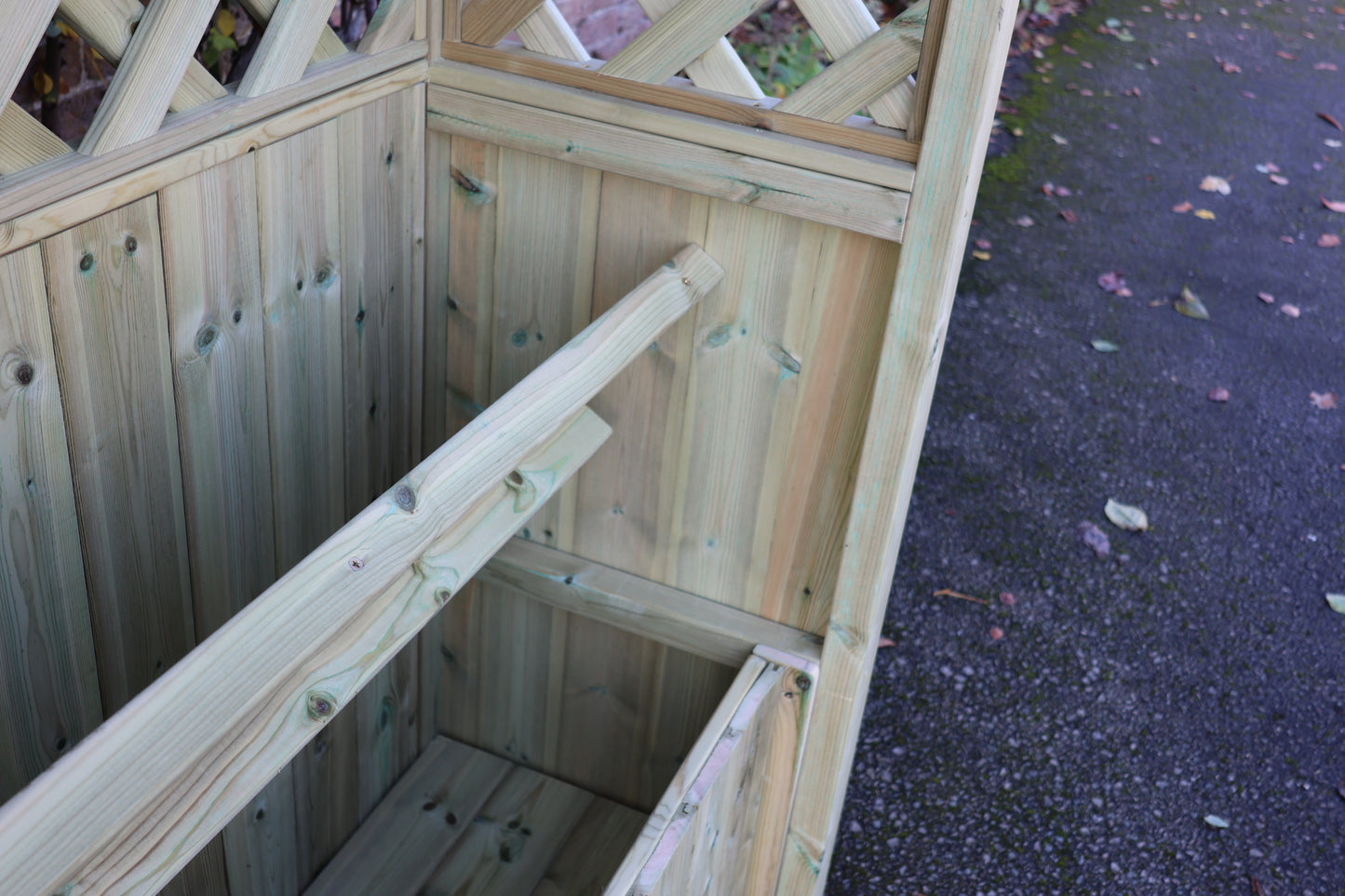 Trellis Storage Arbour – 3 Seater