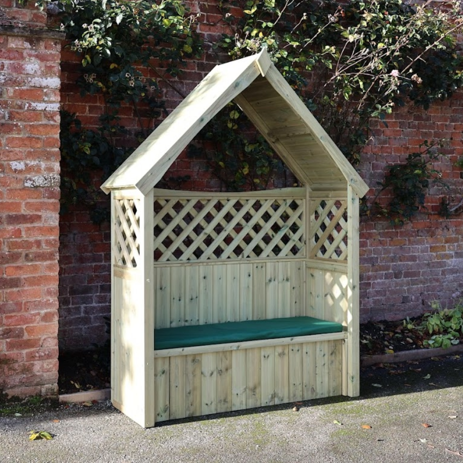 Trellis Storage Arbour – 3 Seater
