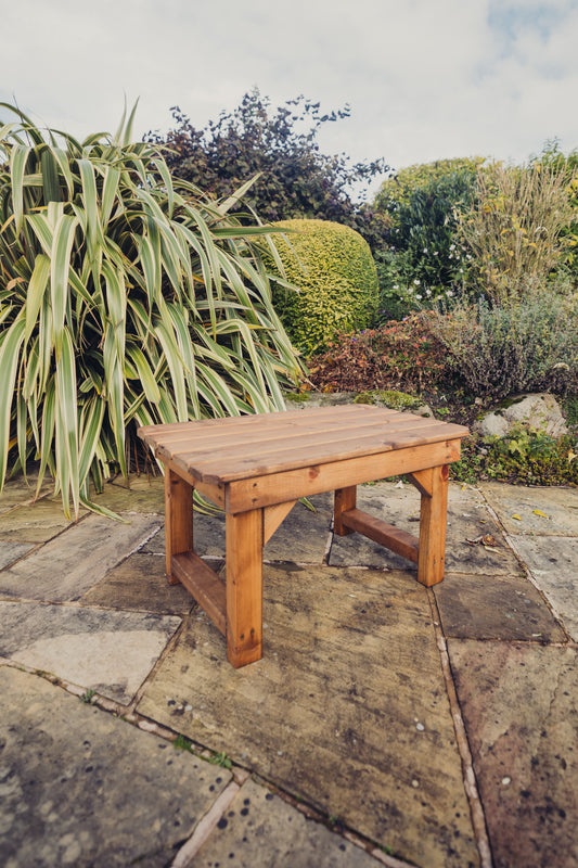 Classic Redwood Coffee Table
