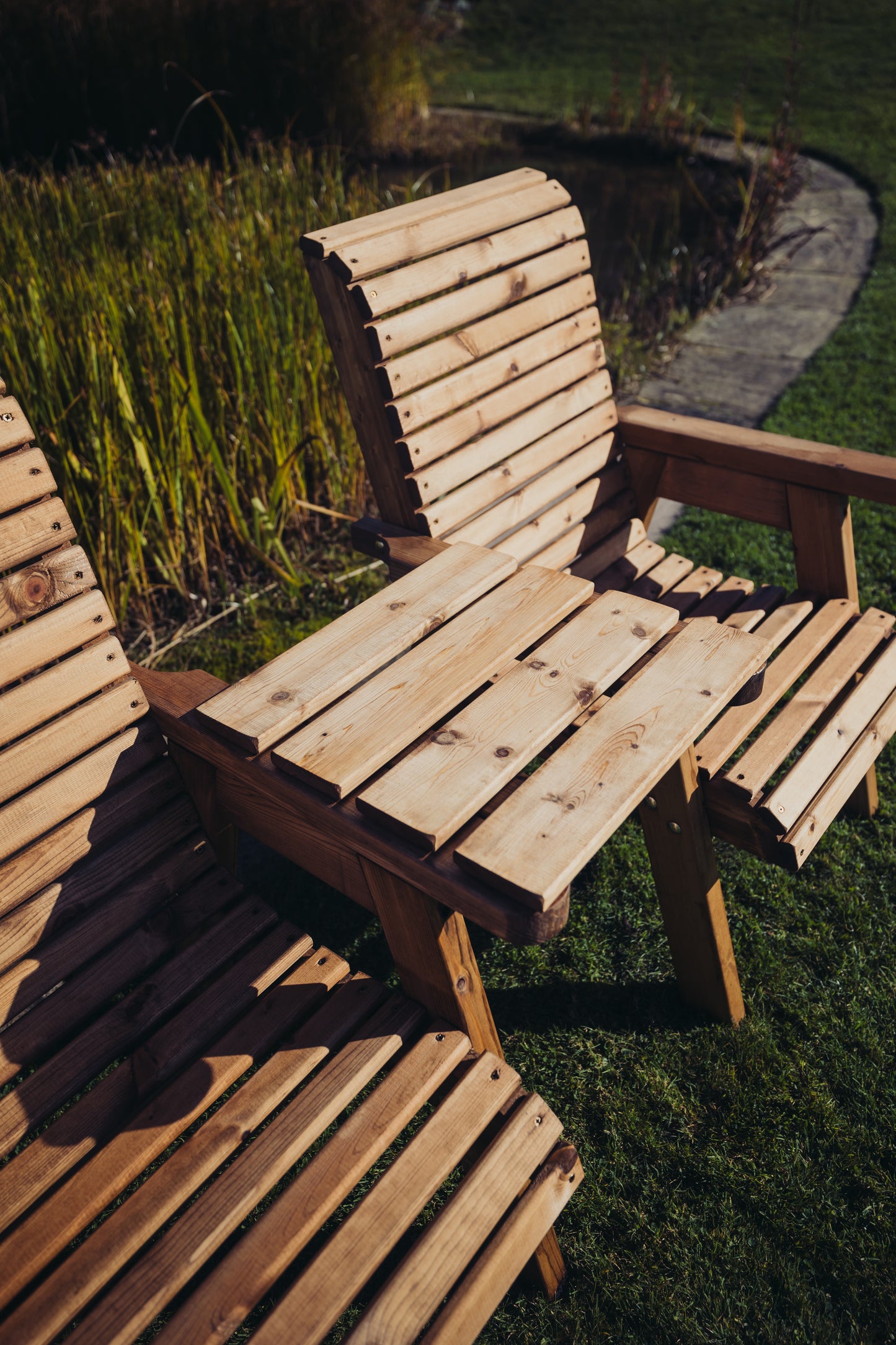 Classic Redwood Straight Tray