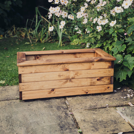 Classic Redwood Trough Medium   H32 X W79 X D39