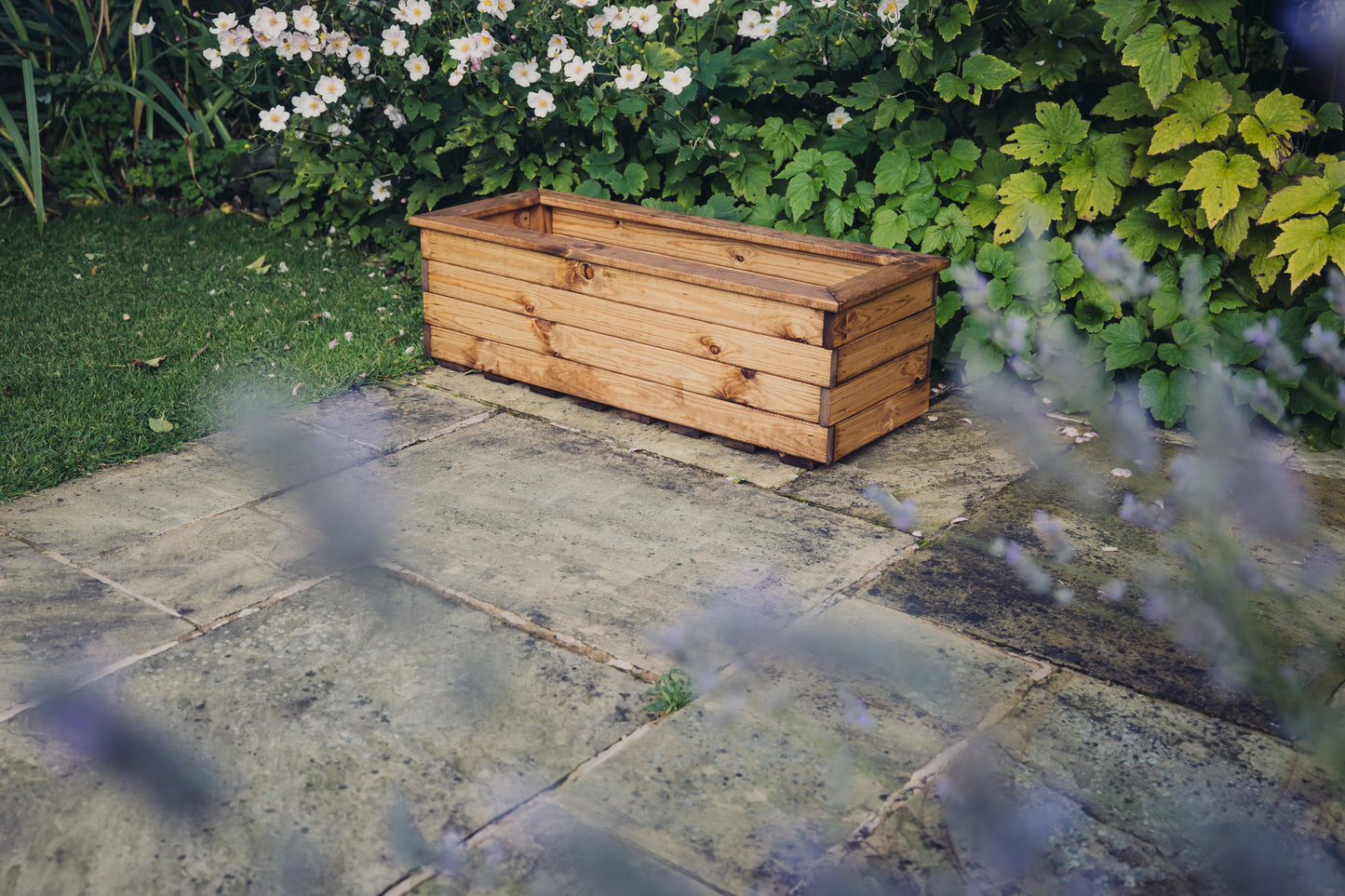 Classic Redwood Trough Large     H32 X W100 X  D39